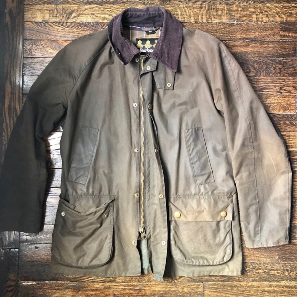Barbour Ashby Wax Jacket (Olive)